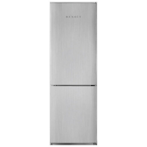 Двухкамерный холодильник Benoit 314 серебристый металлопласт