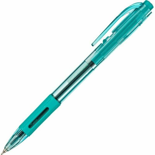 Ручка шариковая автоматическая Unomax Fab GP, линия 0.3мм, синяя масляная, 50 шт. ручка шариковая неавтоматическая unomax pace gp д ш0 5 мм л 0 3 мм син манж 12 шт