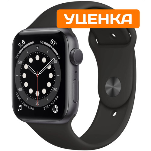 Apple Watch Series 6 44mm Aluminum Case with Sport Band Grey Уценка 2749000₽