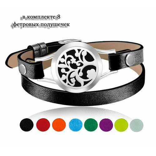 Жесткий браслет, 1 шт., черный