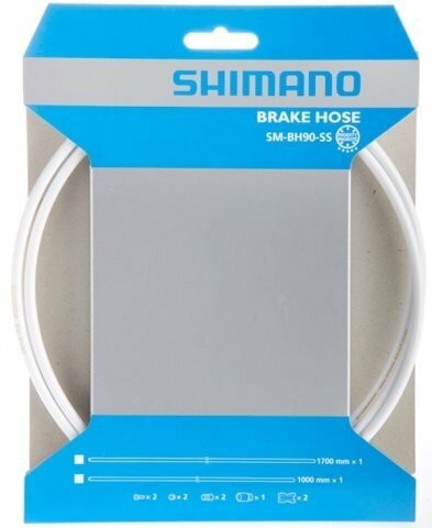 SHIMANO Гидролиния Shimano, BH90-SS, обрезной (1000 мм, Белый)