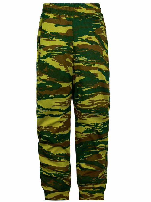 Школьные брюки джоггеры ИНОВО, размер 134, зеленый