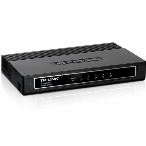 Сетевой коммутатор TPL-TL-SG1005D 5-port Desktop Gigabit Swith, 5 10/100/1000M RJ45 ports