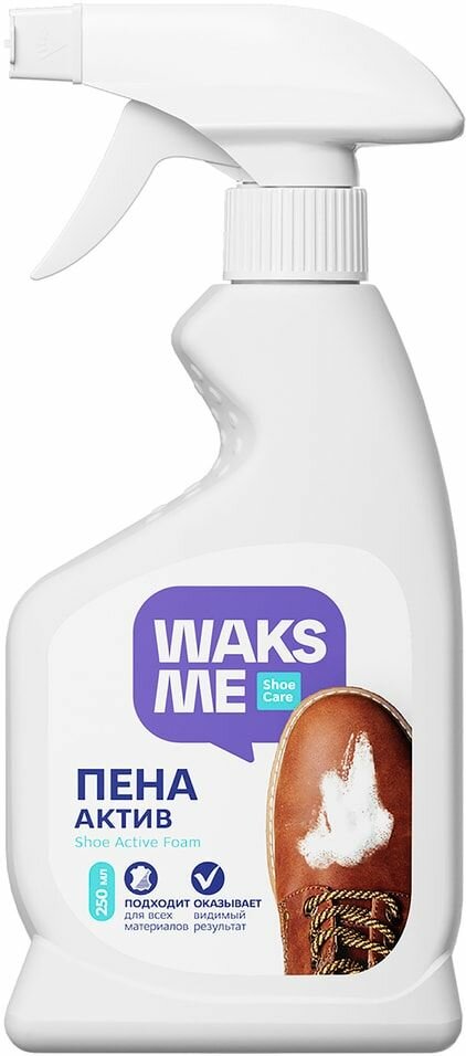 Пена-актив для очищения WaksMe Shoe Active Foam 250мл - фото №11