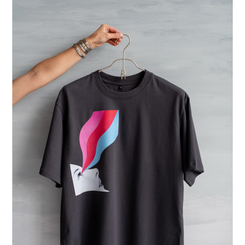 Футболка размер L, серый