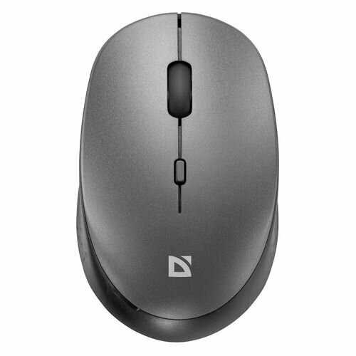 Мышь Defender Auris MB-027 оптическая беспроводная USB серый 52029 88200₽