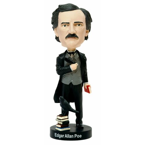 Эдгар Аллан По фигурка-башкотряс 20см, Edgar Allan Poe Bobble-Head printio футболка с полной запечаткой мужская эдгар аллан по edgar allan poe