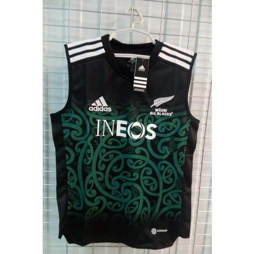 фото Регбийка размер s ( русский 46-48 ) сборной новой зеландии по регби all blacks maori adidas майка безрукавка