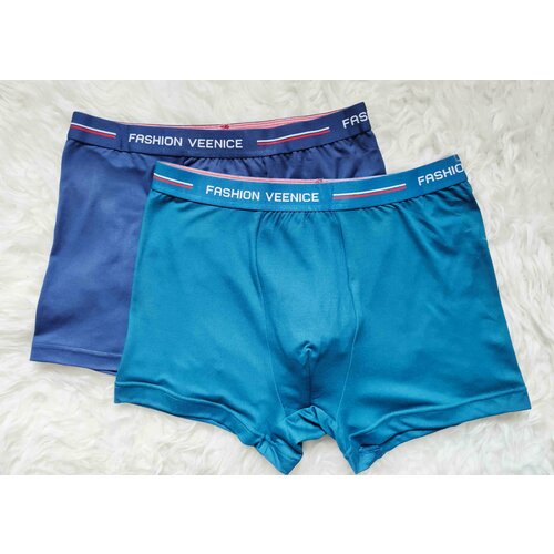 фото Трусы veenice, размер 3xl (50-52), синий, бирюзовый