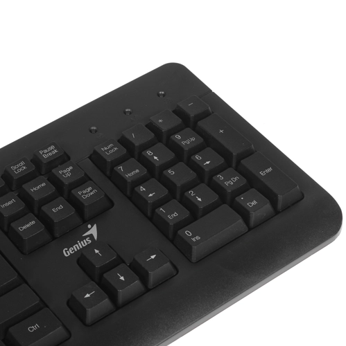 Комплект клавиатура + мышь Genius KM-160 Black USB — фото 11