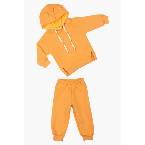 комплект одежды little world of alena размер 92 98 оранжевый бежевый Комплект одежды LITTLE WORLD OF ALENA, размер 92, оранжевый