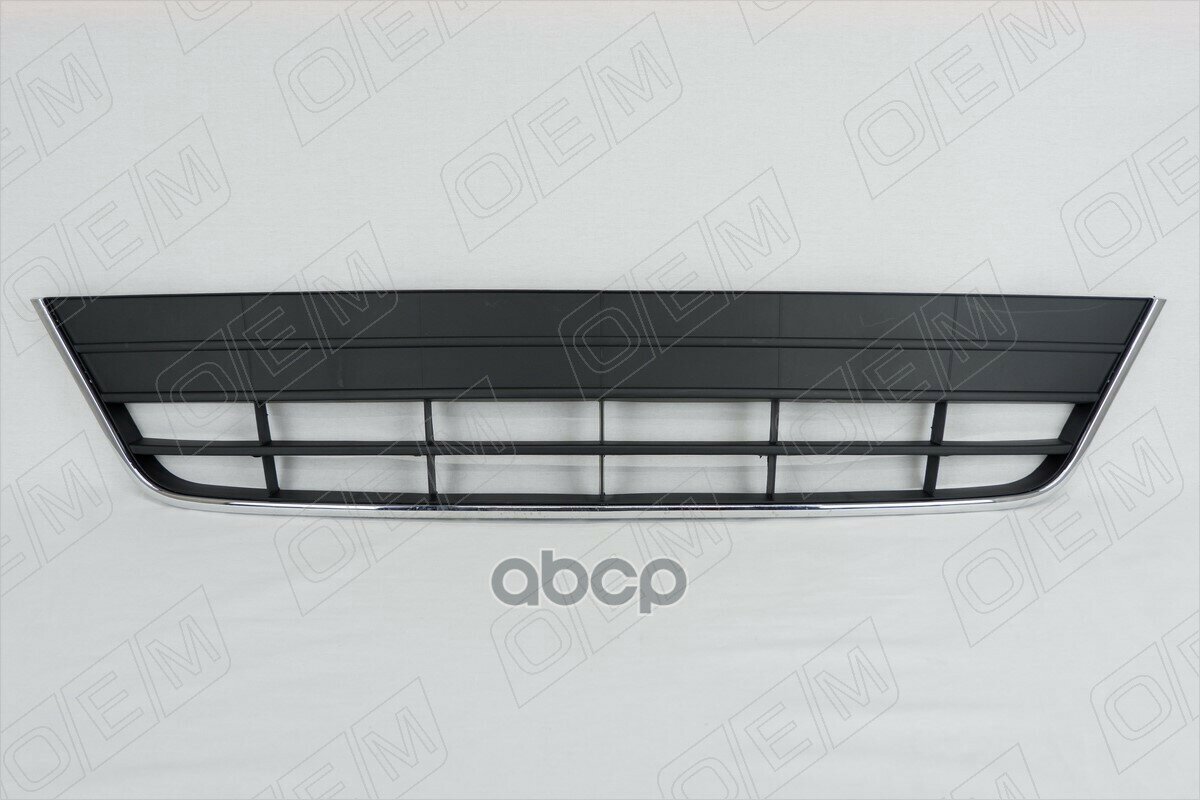 Решетка В Бампер Нижняя Volkswagen Tiguan 1 2011-2016 Под Накладку O.E.M. арт. OEM3711