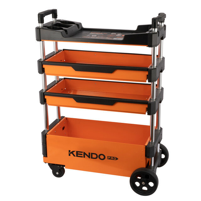 Тележка для инструментов KENDO 700x380x535/900мм складная — фото 2
