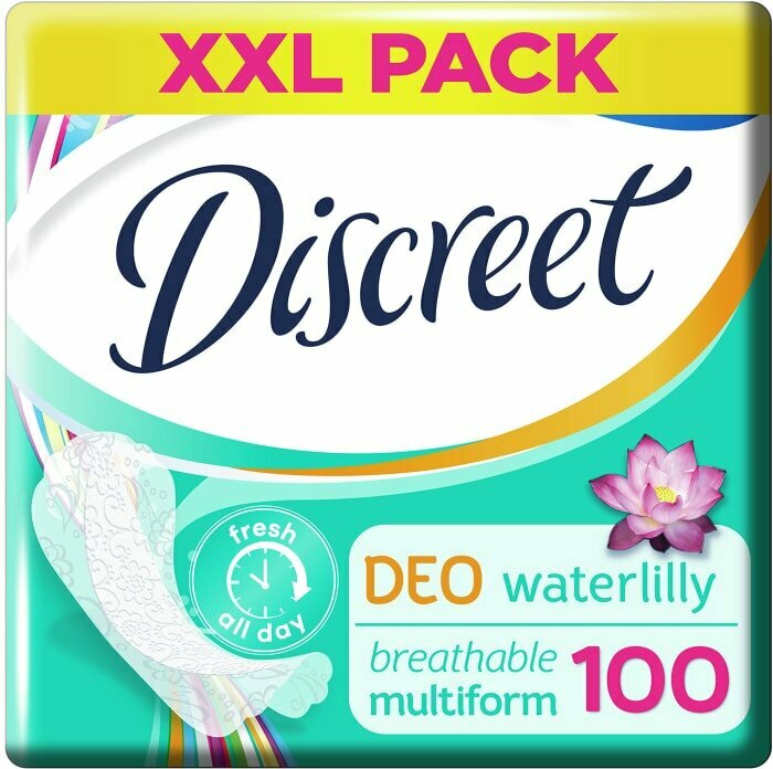 Прокладки Discreet Deo Water Lily Multiform ежедневные 100шт