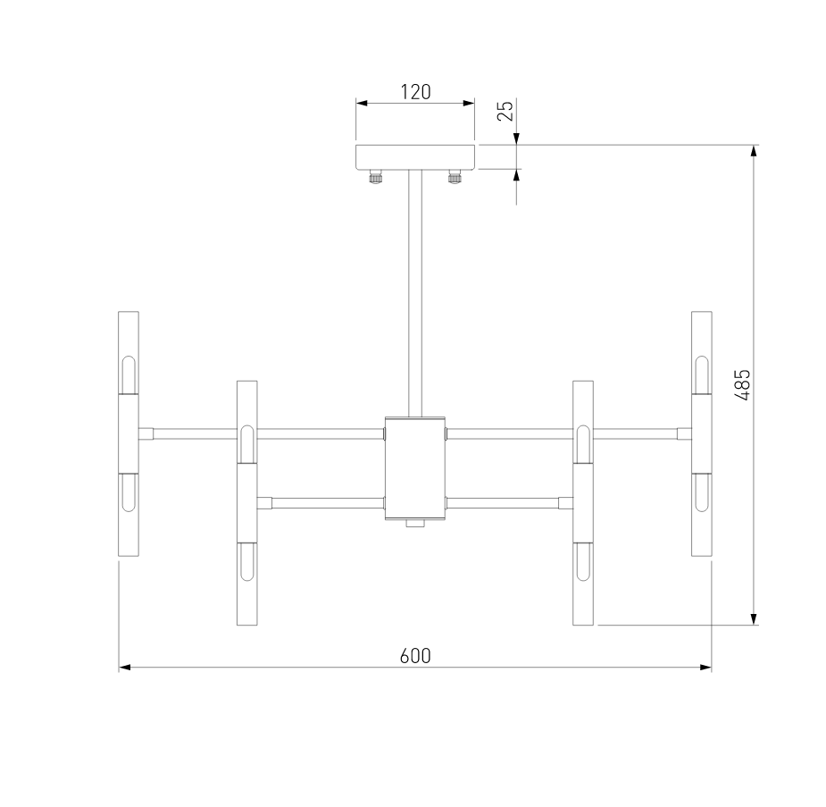 Люстра Bogates BASTONE 345 4690389170294 Bogate's - фото №13