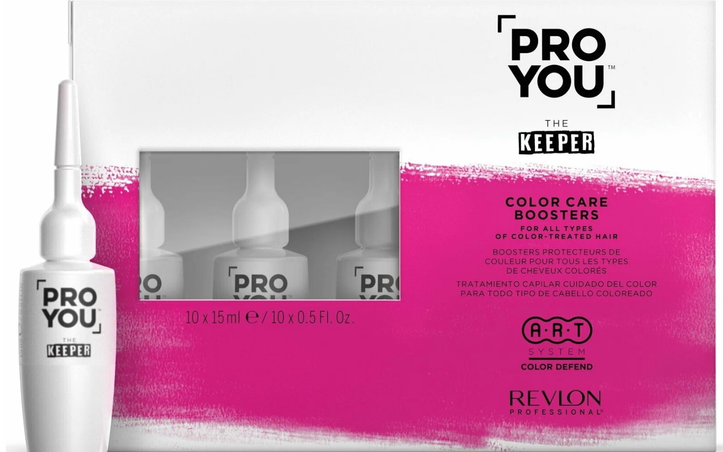 Бустер защита цвета для всех типов окрашенных волос Color Care Pro You Keeper 10*15 мл
