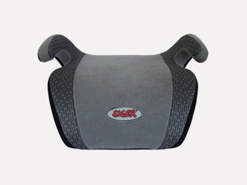 Изображение товара Автокресло детское 3гр (бустер) quot; Мякиш Плюсquot; (22-36кг/6-10 лет) (серый) (SIGER)