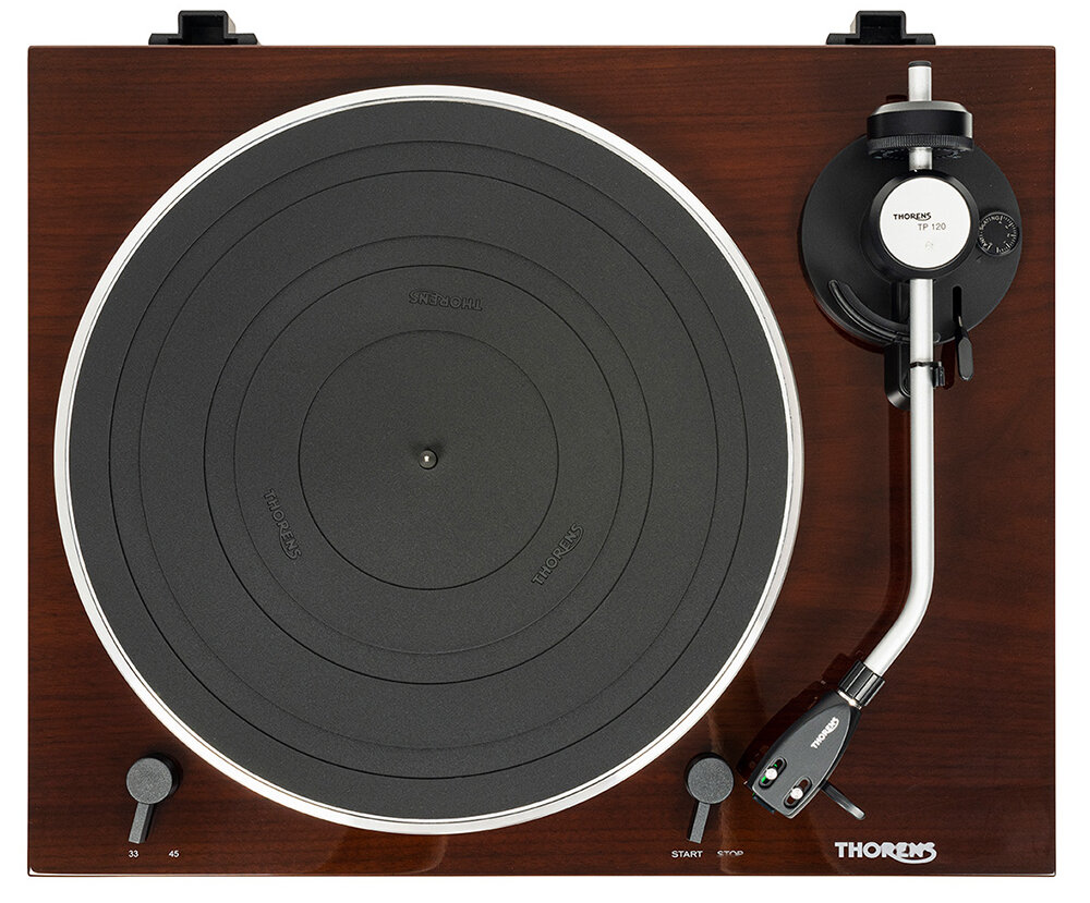 Thorens TD-204 walnut проигрыватель винила — фото 6