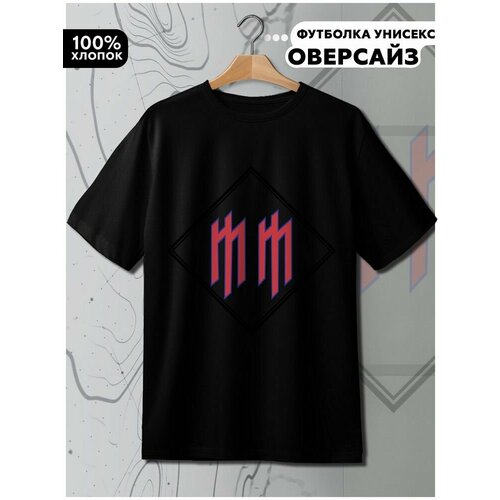 фото Футболка hypnotica, размер l, черный