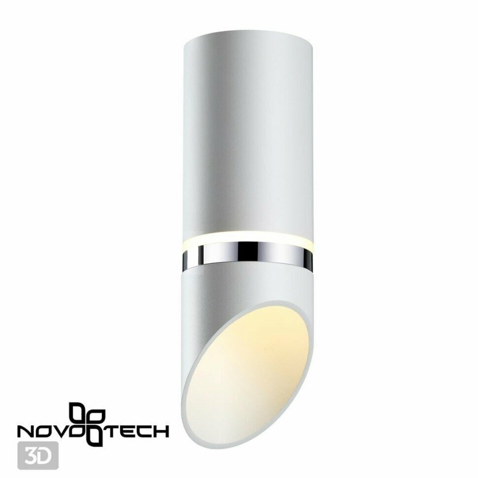 Накладной влагозащищенный светильник Novotech DELTA 370904, GU10, 9 Вт - фотография № 5