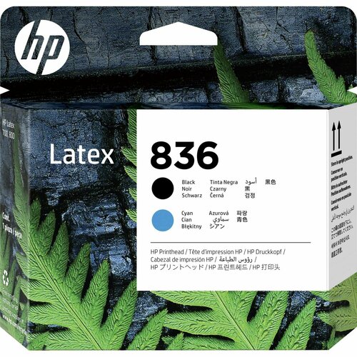 Печатающая головка HP 836 Black/Cyan Latex (4UV95A) печатающая головка hp 881 latex magenta and latex cyan cr329a