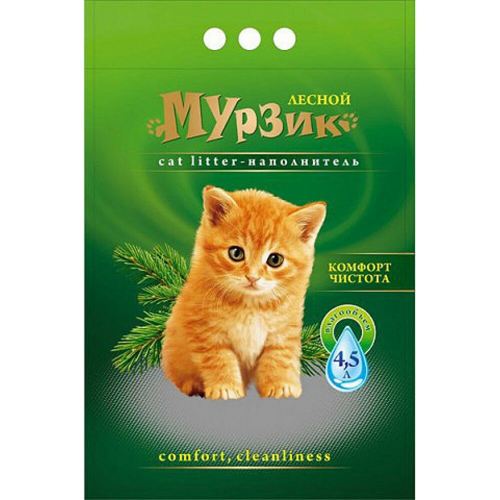 Наполнитель для кошачьего туалета Мурзик древесный 4л - фото №6