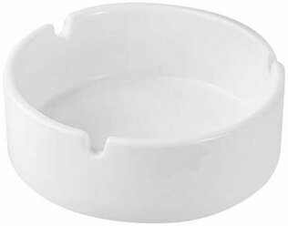 Пепельница "Кунстверк", фарфор, диаметр 100, высота 37мм, белый