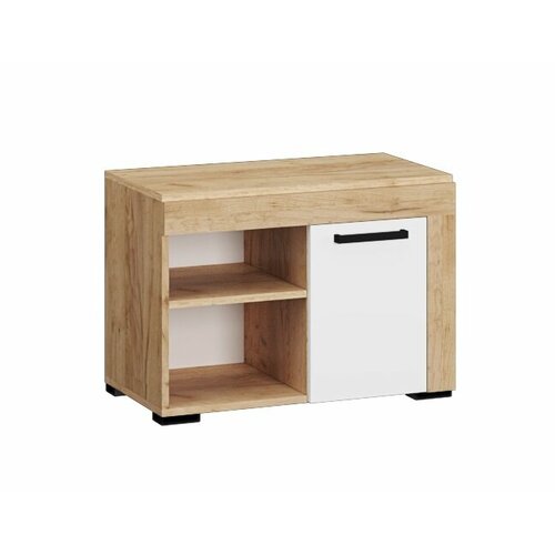 Тумба для обуви с полками Галант дуб крафтбелый 4107₽