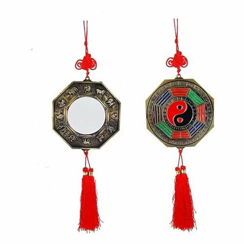 Зеркало Багуа - Талисман для отражения негативной энергии Защита и привлечение богатства Ф-019 695₽