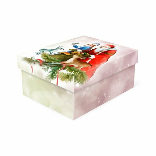 Коробка подарочная мешок добра 210х170х110