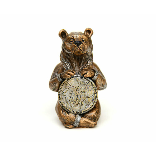 Статуэтка из камня Медведь шаман 1040₽