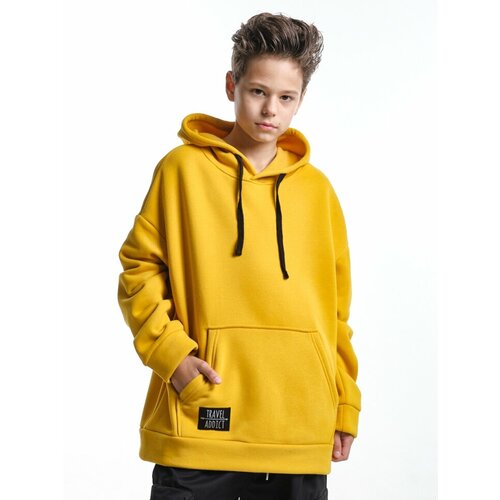 фото Худи mini maxi, размер 134, горчичный