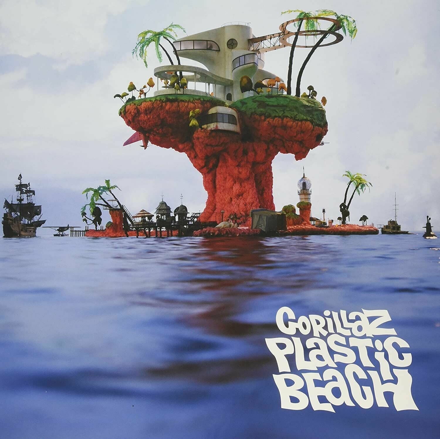 Винил 12” (LP) Gorillaz Plastic Beach