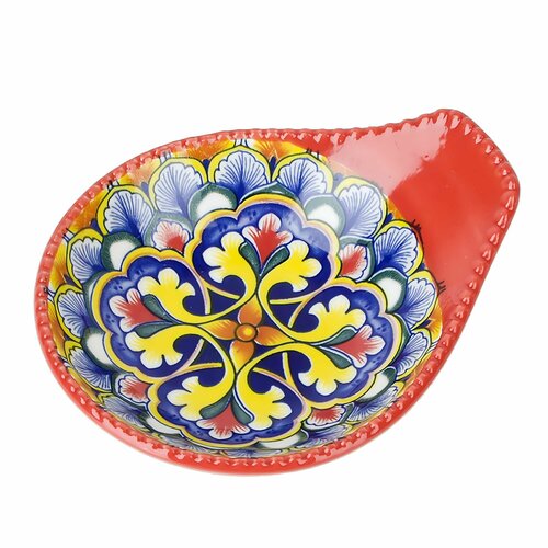 Блюдо сервировочное для оливок Arabesque / Оливница 11х9,5х3 см