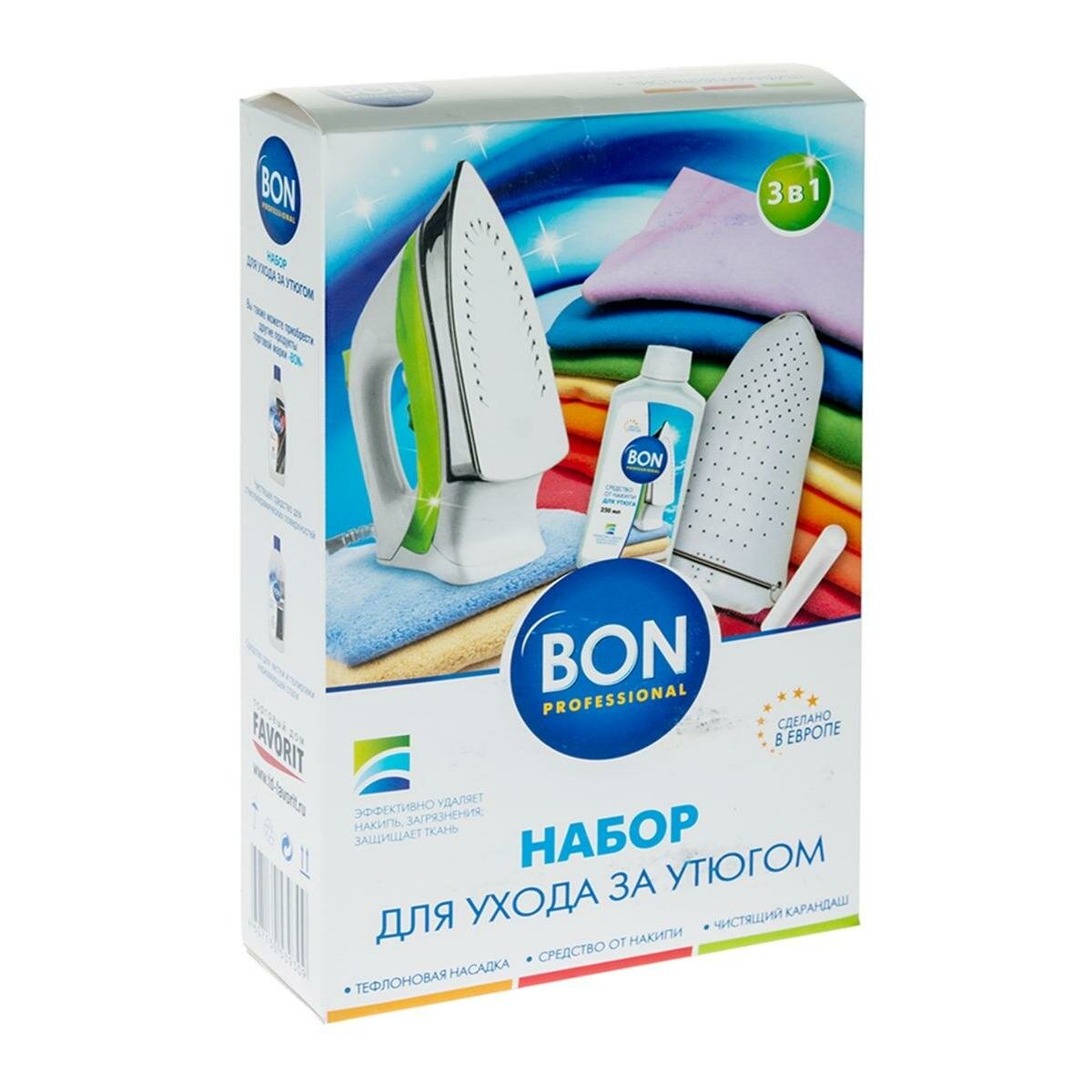 Комплект средств по уходу за утюгом Bon - фото №6