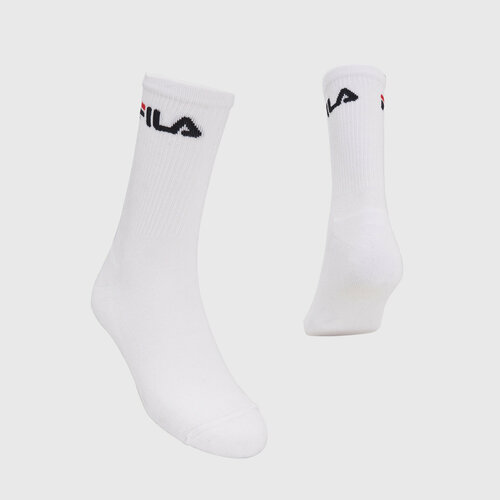 фото Носки fila, комплект, 3 пары, размер 39-42, белый
