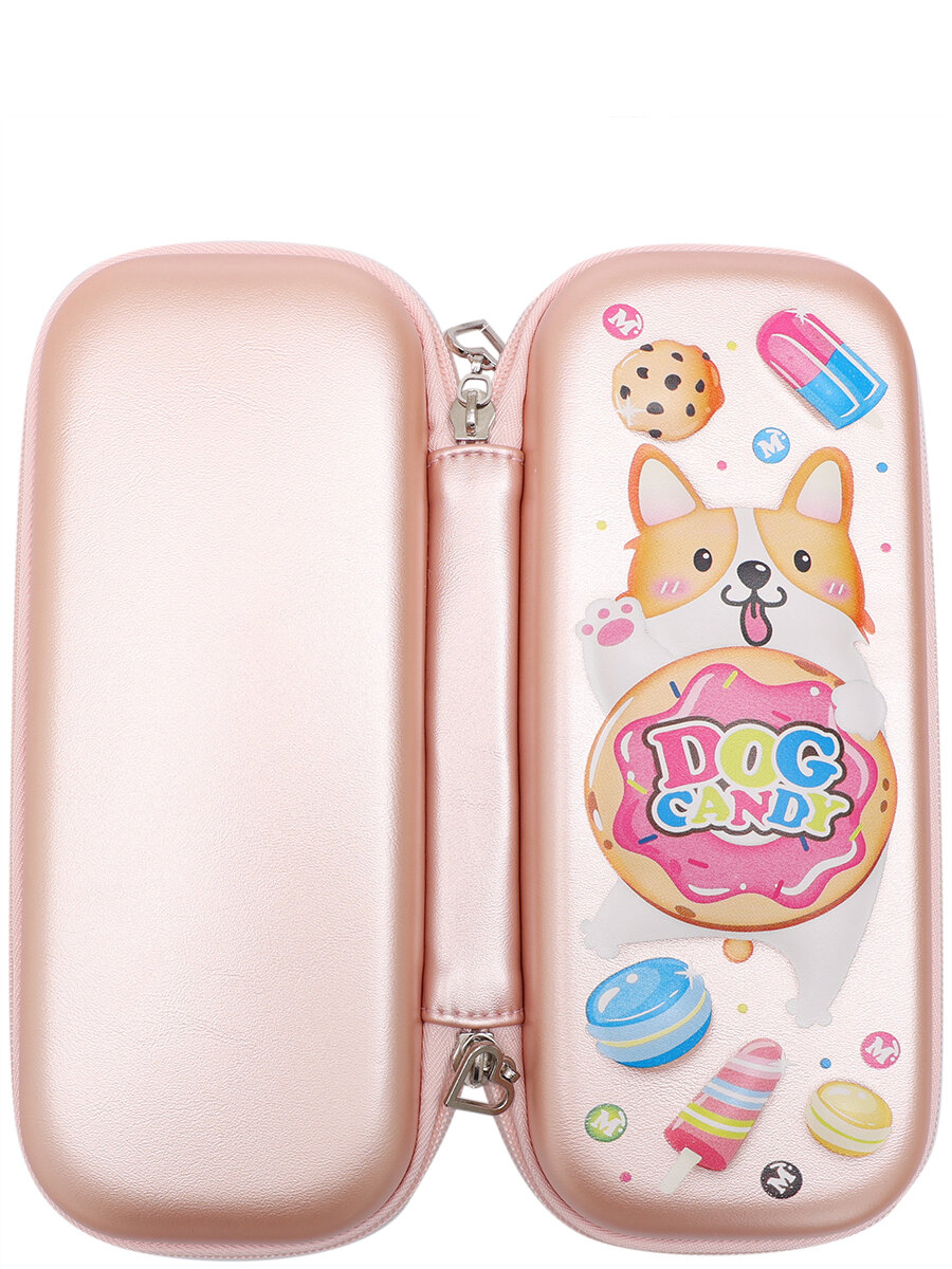 Пенал Multibrand 6019-gold dog - фото №4