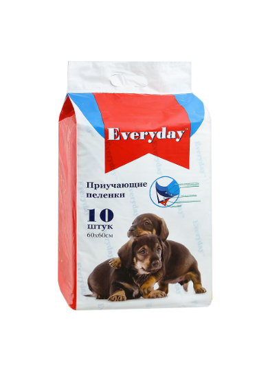 Пеленки Everyday впитывающие для животных 60*60см 10шт Yantai Glad Pet Product CO Ltd - фото №8