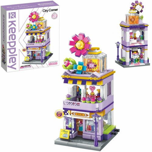 Конструктор Keeppley серия City Corner Парфюмерный магазин 306 деталей K28003q 920₽