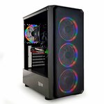 Игровой PC юкомс i5 4430, GTX 1050 2GB, SSD 120GB, 16GB DDR3, БП 600W, win 10 pro, Black game case - изображение