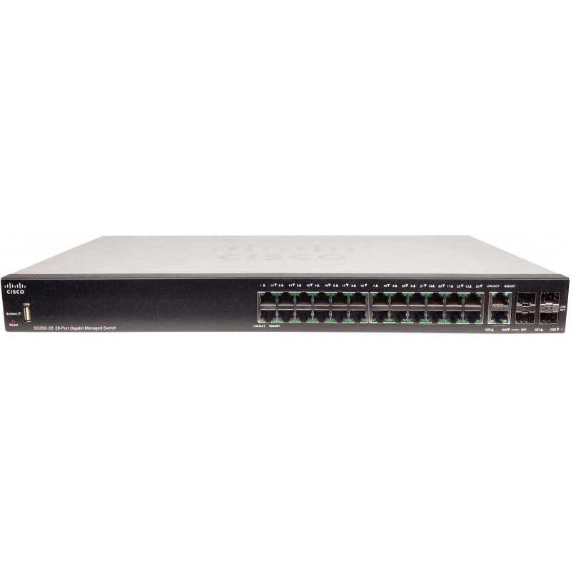 Коммутатор Cisco SG350-28-K9