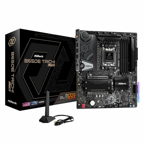 Материнская плата ASRock B650E TAICHI LITE AM5 AMD B650 DDR5 RAID ATX 4580000₽