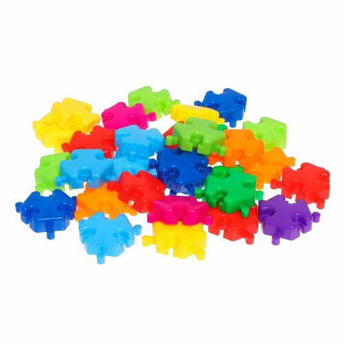 Конструктор обучающий Забавные пазлы