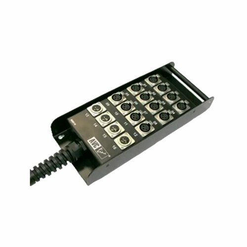 AVCLINK SBA16 Сценическая коммутационная коробка с разъемами, 12 входов/4 выхода