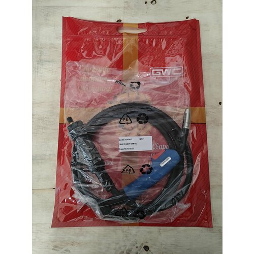 Горелка GWC MIG-15 Eco 3м для полуавтоматической электродуговой сварки / горелка сварочная (автомат, полуавтомат)