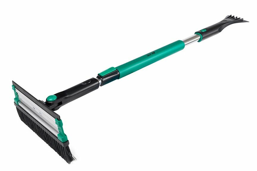 Телескопическая зимняя щетка водосгон для автомобиля WB-126 (89-126 см) со скребком