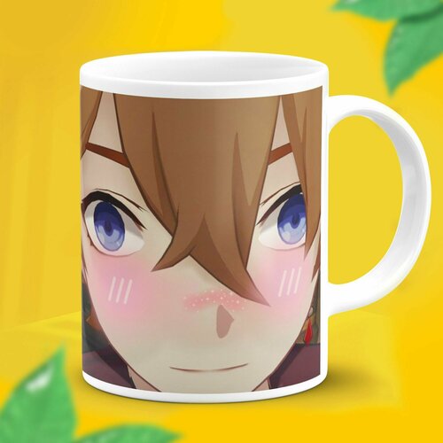 Кружка мем с приколом принтом в подарок аниме Genshin Impact 499₽