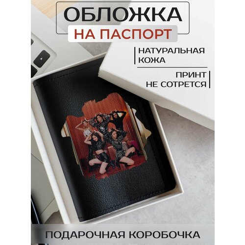 Обложка для паспорта RUSSIAN HandMade Обложка на паспорт ITZY OP01896, черный обложка для паспорта russian handmade обложка на паспорт itzy op01892 черный серый