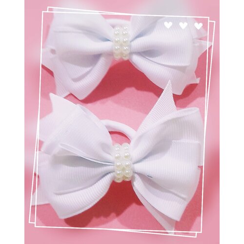 Бант для волос на резинке