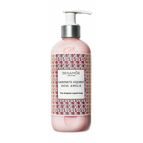 Восстанавливающее жидкое мыло с ароматом розы Benamor Rose Amelie Revitalizing Liquid Soap